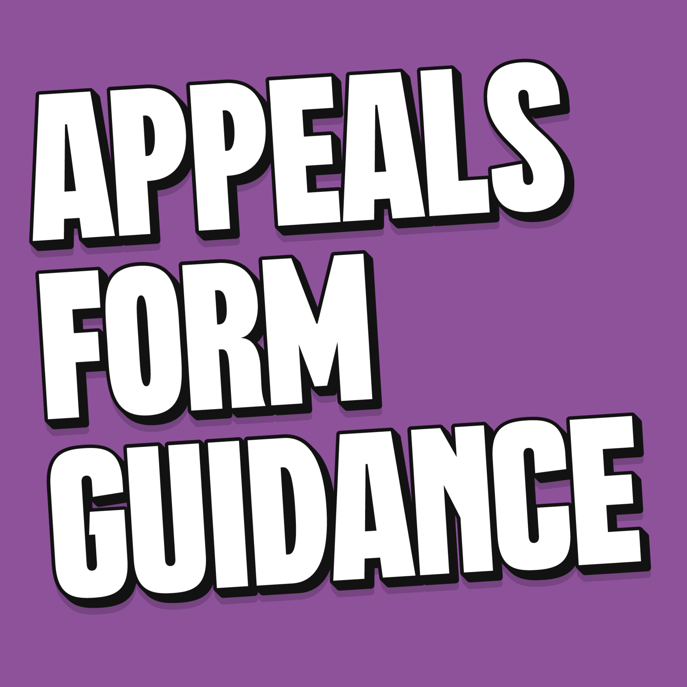 Academic Appeals Form Guidance (PDF)