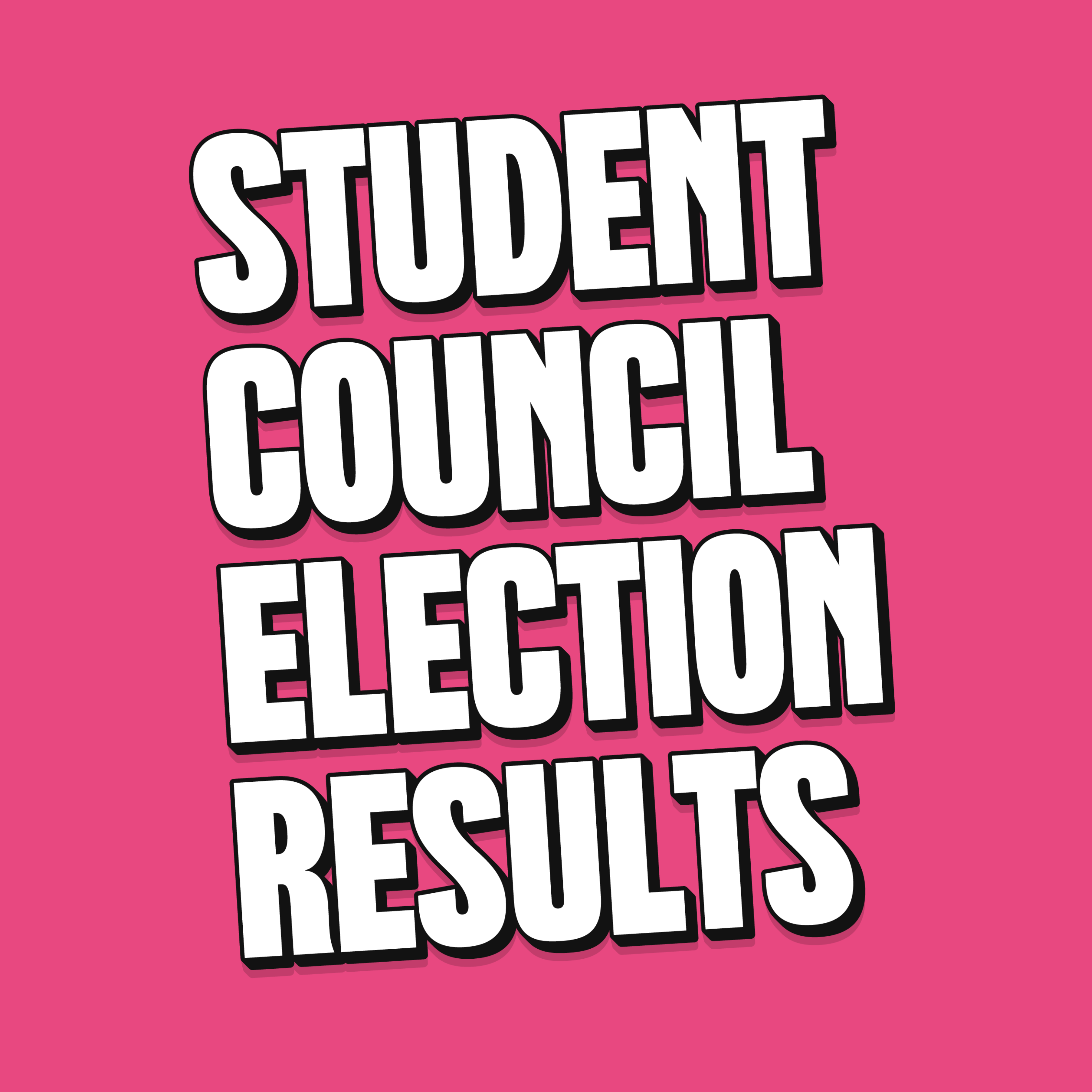 Student Council Election Results