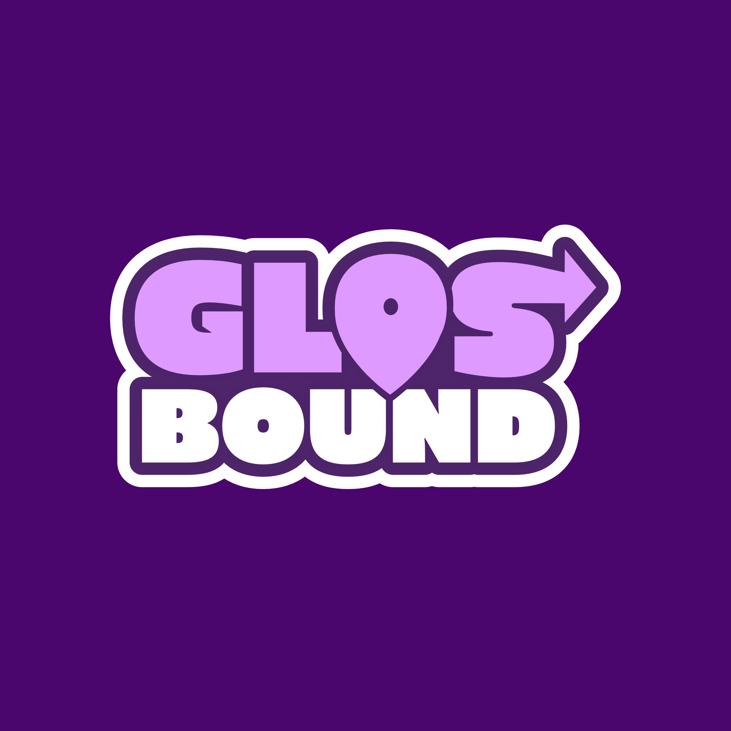 Glos Bound Logo